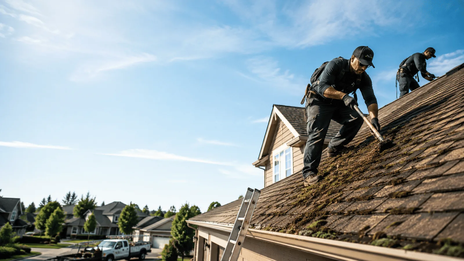 Roof Moss Removal in Blaine, ME near me